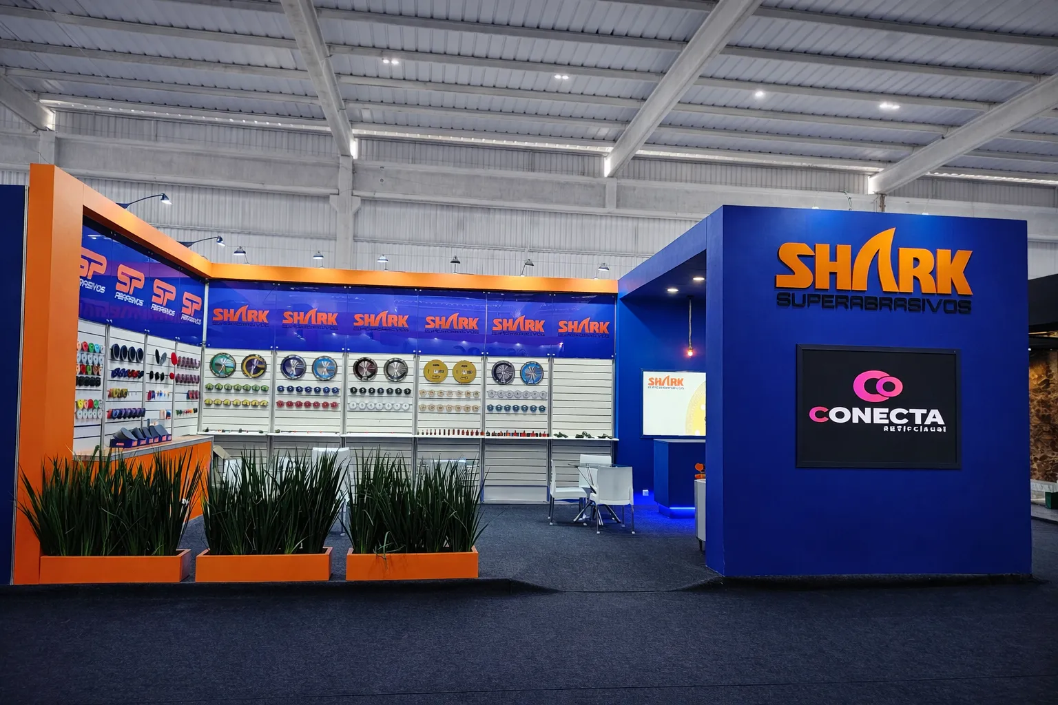 Estrutura para congresso e convenção empresarial